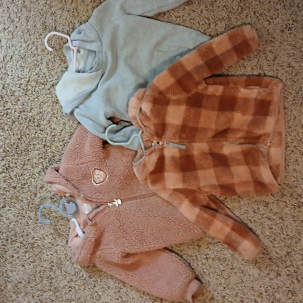 Toddler hoodie and jackets
